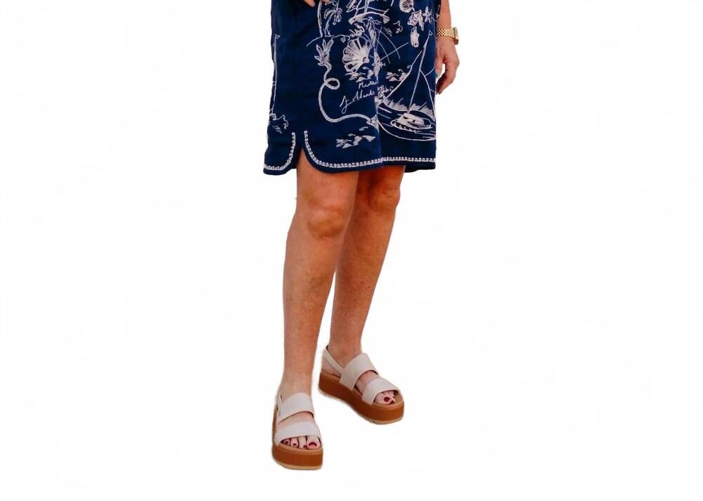 NEW JOHNNY WAS delphina mishti dress in blue nights